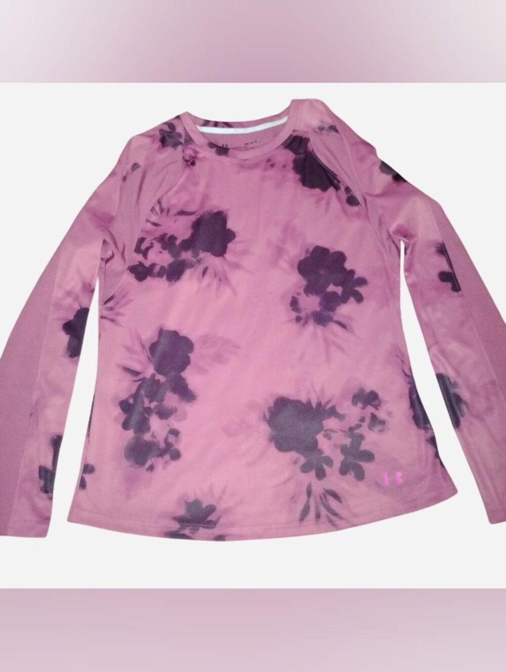 Under Armour HeatGear Iso-Chill Floral Long Sleeve Shirt - Women's Medium